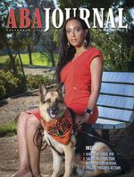 Haben & Maxine on the cover of the ABA Journal