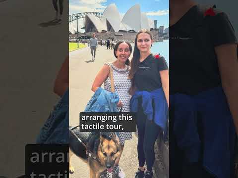 Sydney Opera House Tactile Tour