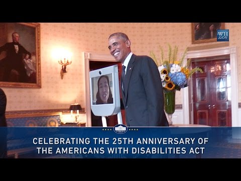 President Obama Celebrates the 25th Anniversary of the ADA