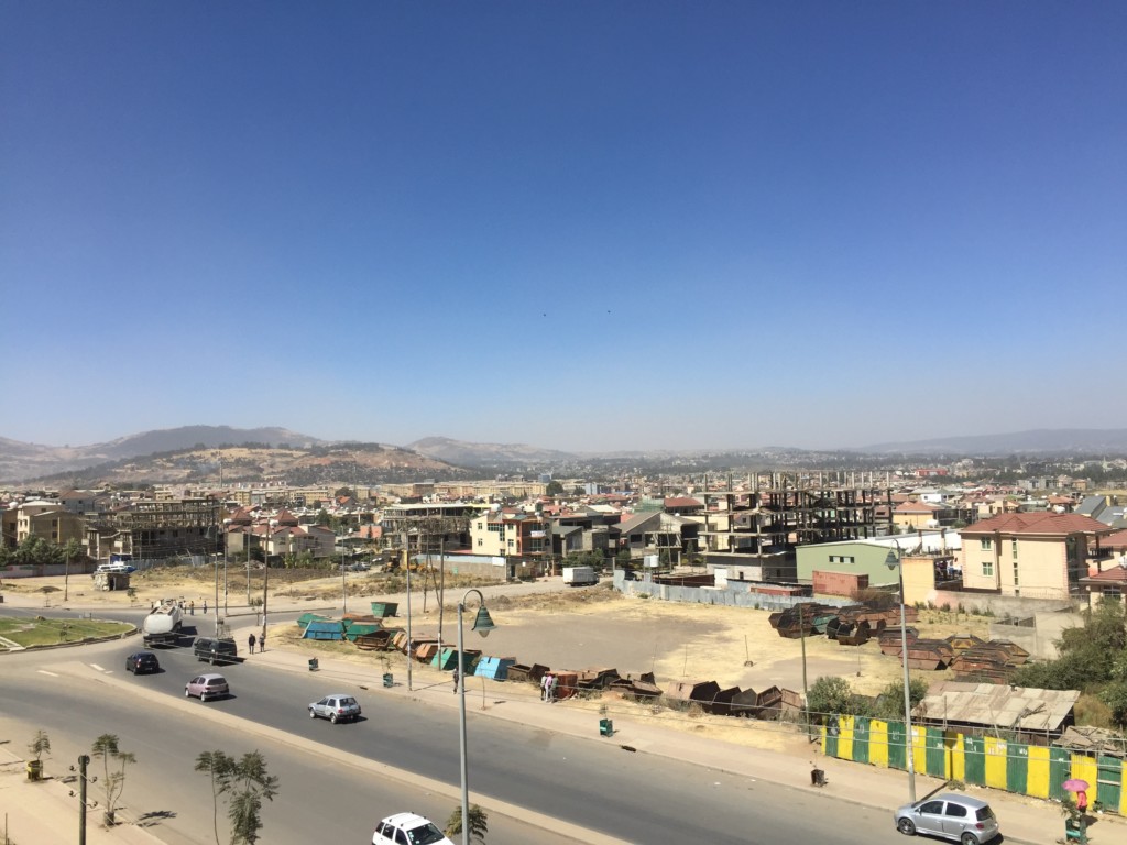 Western outskirts of Addis Ababa.